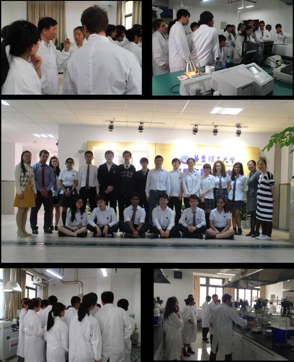 协和双语高级中学学生上课及参观