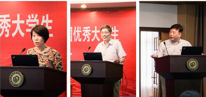 校研究生院副院长栾伟玲、材料学院院长李春忠分别致辞,材料学院党委书记唐颂超介绍学院情况
