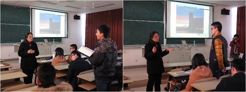 于秋明教授详细解答同学的提问