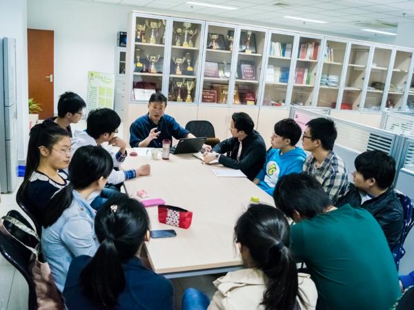 高分子专业学生座谈会